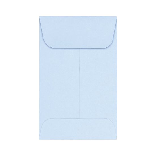 Picture of LUX Coin Envelopes, #1, Gummed Seal, Baby Blue, Pack Of 250