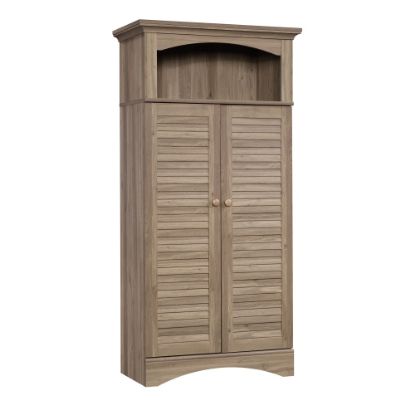 Picture of Sauder Harbor View Storage Cabinet, Salt Oak