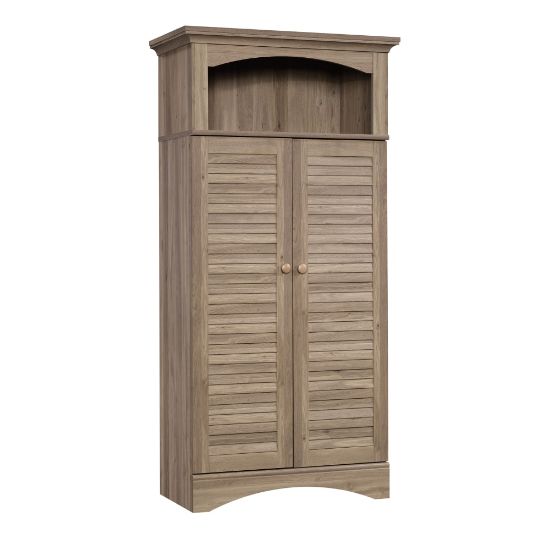 Picture of Sauder Harbor View Storage Cabinet, Salt Oak