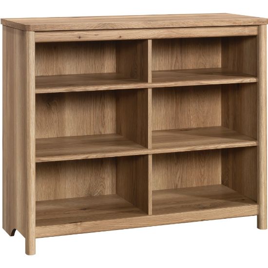 Picture of Sauder Dover Edge 37inH 6-Cube Storage Bookcase, Timber Oak