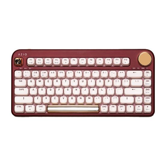 Picture of AZIO IZO Wireless Mechanical Keyboard, Baroque Rose, AZI917800F062