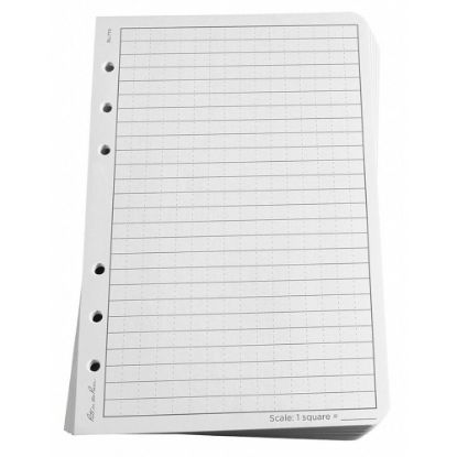 Picture of Rite in the Rain All-Weather Loose-Leaf Copy Paper, White/Gray, 4 5/8in x 7in, 500 Sheets Per Case, 0.54 Lb, 85 Brightness, Case Of 5 Reams