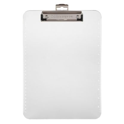 Picture of Office Depot Brand Plastic Clipboard, 9in x 12-1/2in, Clear