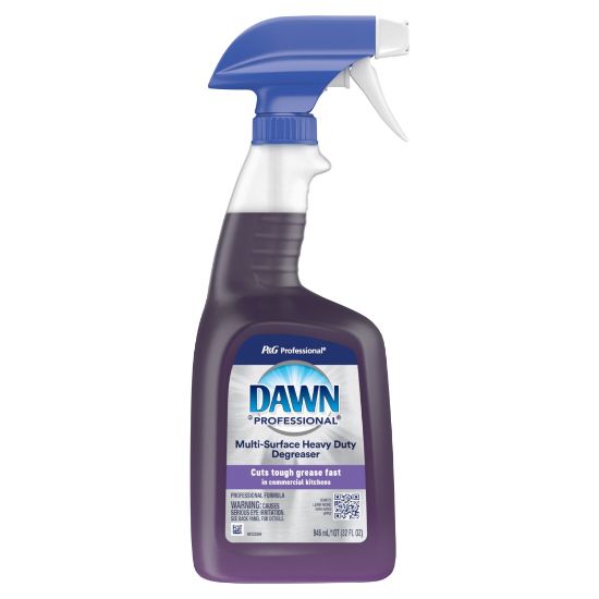 Picture of Dawn Professional Multi-Surface Heavy-Duty Degreaser, Spray, 32 Fl Oz, Purple, Case Of 6 Bottles