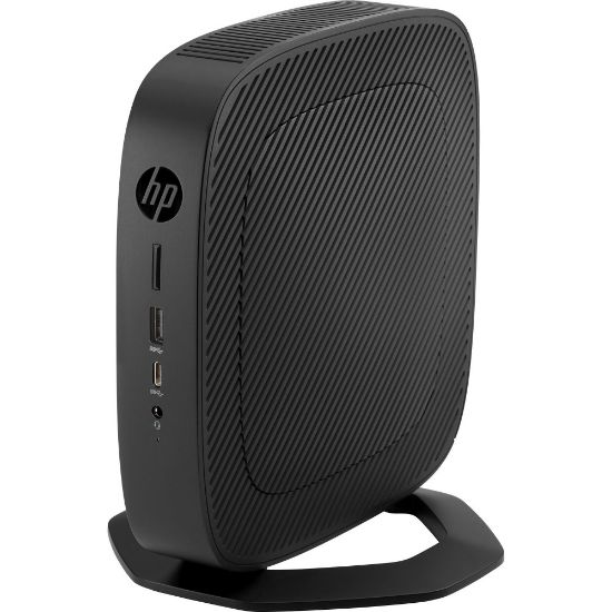 Picture of HP t540 Tower Thin Client - 1 x AMD Ryzen R1305G (2 Core) 1.50 GHz - TAA Compliant - 4 GB RAM DDR4 SDRAM - 32 GB Flash - AMD Radeon Vega 3 Graphics  - HP Smart Zero -Port - Network (RJ-45) - 6 Total USB Port(s) - 2 USB 2.0 Port(s) - USB Type-C - 45 W