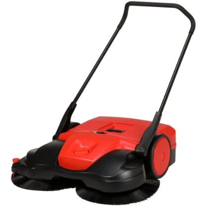 Picture of Bissell BG-697 38in Triple Brush Battery-Powered Sweeper, Red