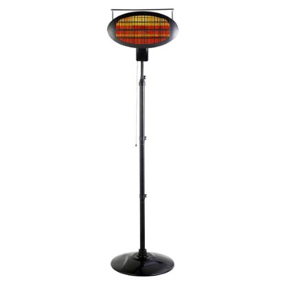 Picture of Optimus 1500-Watt Outdoor Floorstanding Infrared Patio Heater With Remote, 20in x 10in