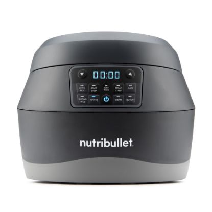 Picture of Nutribullet 2.5-Quart EveryGrain Cooker, 8-5/8inH x 10-5/8inW x 11-7/16inD, Black