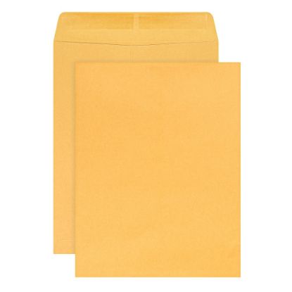 Picture of Office Depot Brand 10in x 13in Manila Catalog Envelopes, Gummed Seal, Brown Kraft, Box Of 100