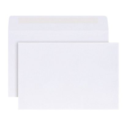 Picture of Office Depot Brand 6in x 9in Catalog Envelopes, Booklet, Gummed Seal, White, Box Of 100