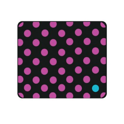 Picture of OTM Essentials Mouse Pad, Dotty Gone, 10in x 9.13in, Black, PV1BM-DOT-02