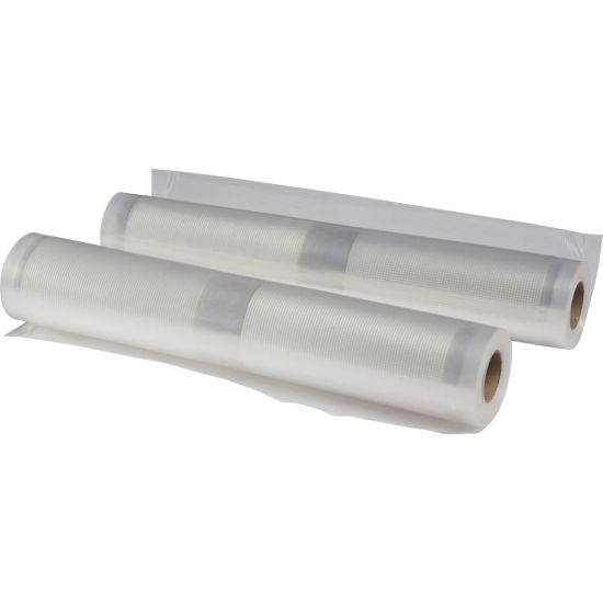 Picture of Nesco Vacuum Sealer Rolls, 5-7/16in x 11-7/16in, Clear, Pack Of 2 Rolls