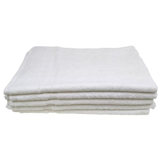 Picture of Spa and Comfort Bath Mats, 21in x 34in, White, Pack Of 12 Mats