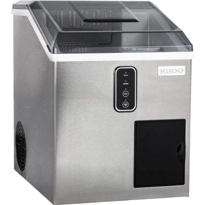 Picture of Igloo 44 Lb Ice Maker And Dispensing Ice Shaver, Silver