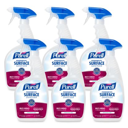 Picture of Purell Foodservice Surface Sanitizer Spray, Unscented, 32 Oz Bottle, Case Of 6