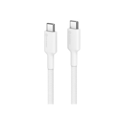 Picture of ALOGIC Elements Pro - USB cable - USB-C (M) to USB-C (M) - USB 2.0 - 5 A - 6.6 ft - white