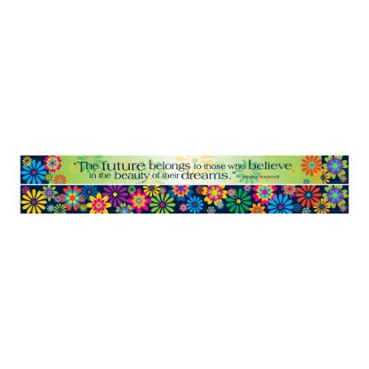 Picture of Barker Creek Double-Sided Straight-Edge Border Strips, 3in x 35in, Italy Fiori, Pack Of 12