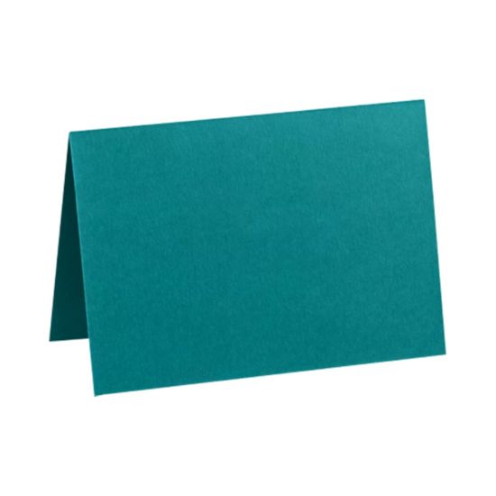 Picture of LUX Folded Cards, A7, 5 1/8in x 7in, Teal, Pack Of 250