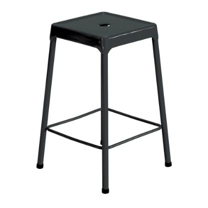 Picture of Safco Steel Counter Stool, Black