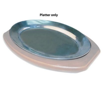 Picture of Winco 12in Sizzling Platter, Silver