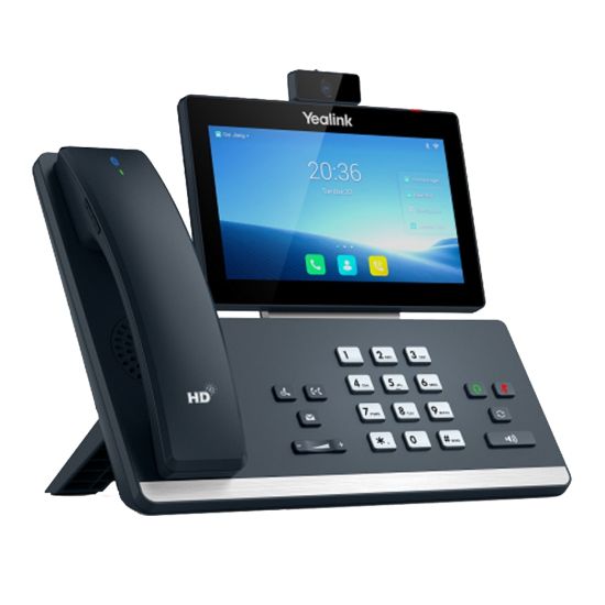 Picture of Yealink Entry-Level Gigabit POE 2-Line HD Voice Phone, YEA-SIP-T58WPROCAM