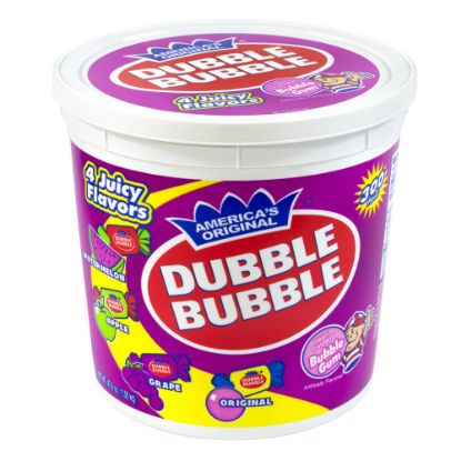 Picture of Dubble Bubble Assorted Twist Tub, 300 Pieces