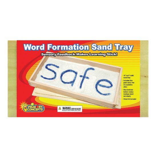 Picture of Primary Concepts Word Formation Sand Tray, 15in x 8in, Pre-K To Grade 2