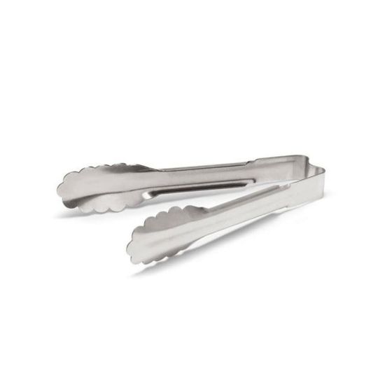 Picture of Vollrath 6in Utility Tongs With Antimicrobial Protection, Silver