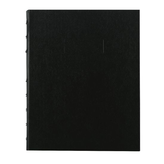 Picture of Blueline MiracleBind 50% Recycled Notebook, 9 1/4in x 7 1/4in, 75 Sheets, Black