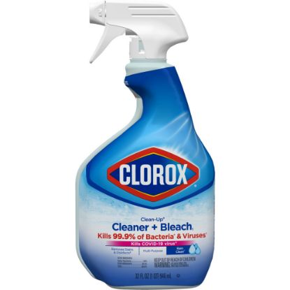 Picture of Clorox Clean-Up All Purpose Cleaner with Bleach, Spray Bottle, Rain Clean, 32 Fluid Ounces