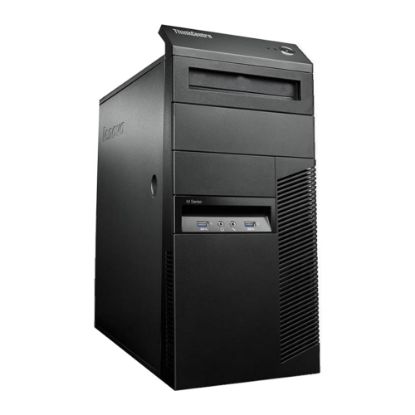 Picture of Lenovo ThinkCentre M93 Tower Refurbished Desktop PC, Intel Core i5, 16GB Memory, 240GB Solid State Drive, Windows 10, RF610500