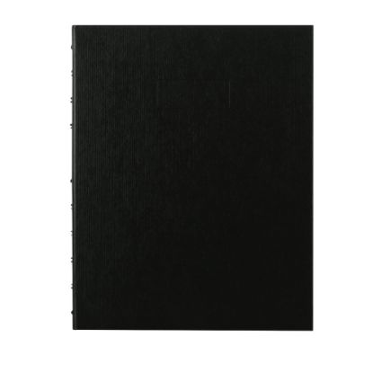 Picture of Blueline MiracleBind 50% Recycled Notebook, 11in x 9 1/16in, 75 Sheets, Black