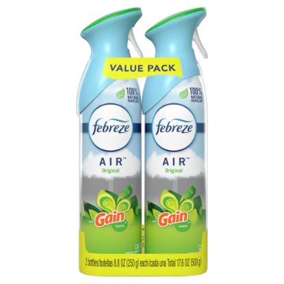 Picture of Febreze Air Fresheners, Gain Original Scent, 8.8 Oz, Pack Of 2 Air Fresheners