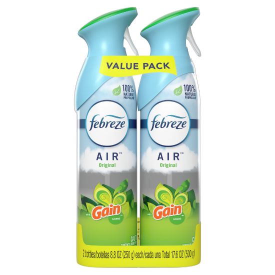 Picture of Febreze Air Fresheners, Gain Original Scent, 8.8 Oz, Pack Of 2 Air Fresheners