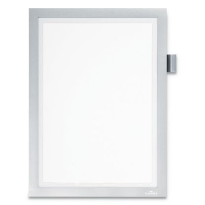 Picture of DURABLE DURAFRAME Note Sign Holder, 9-1/2in x 12in, Silver