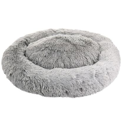 Picture of Gibson Home Bow Wow Buddy Pet Bed, 30in x 30in, Shaggy Gray