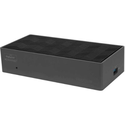 Picture of Targus DV4K Docking Station With 100W Power, 1.6inH x 3.3inW x 6.8inD, Black, DOCK190USZ