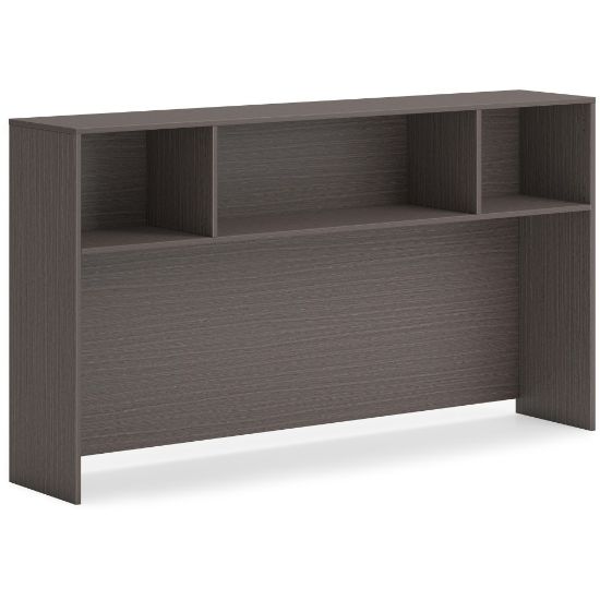 Picture of HON Mod Desk Collection 72inW Open Hutch, Slate Teak