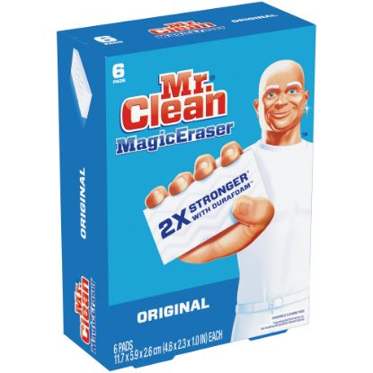 Picture of Mr. Clean Magic Eraser Original Scrubbers, 6 Per Box, Case Of 6 Boxes