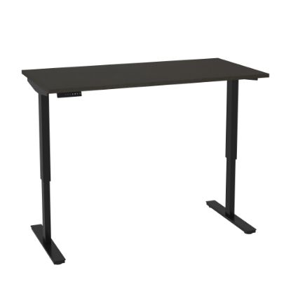 Picture of Bestar Universel Electric 60W Standing Desk, Deep Gray