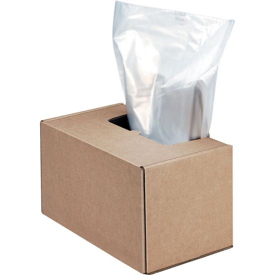 Picture of Fellowes High-Security Shredder Bags, Pack Of 50 Bags