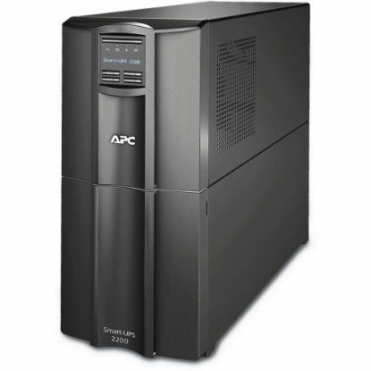 Picture of APC by Schneider Electric Smart-UPS 2200VA LCD 120V US - Tower - 3 Hour Recharge - 8 Minute Stand-by - 120 V Input - 120 V AC Output - Sine Wave - USB - 2 x NEMA 5-20R, 8 x NEMA 5-15R - 10 x Battery/Surge Outlet