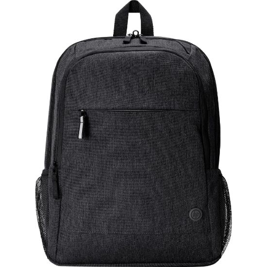 Picture of HP Prelude Pro Carrying Case (Backpack) for 15.6in Notebook, Accessories, Document - Charcoal - Water Resistant, Bump Resistant, Scrape Resistant - Fabric Body - Polyester Interior Material - Shoulder Strap, Trolley Strap