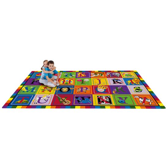 Picture of Flagship Carpets ABC Blocks Rug, 10ft 9in x 13ft 2in, Multicolor