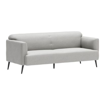 Picture of Zuo Modern Amsterdam Sofa, Light Gray/Black