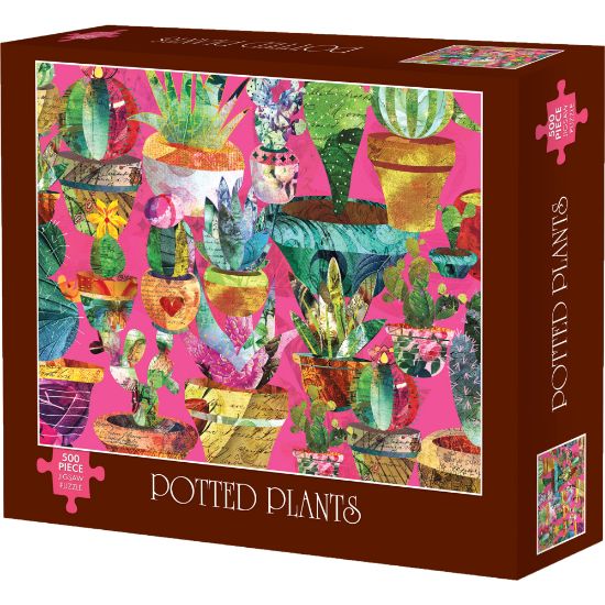 Picture of Willow Creek Press 500-Piece Puzzle, Potted Plants