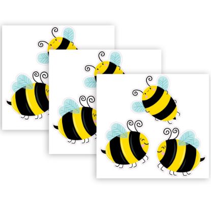 Picture of Creative Teaching Press Designer Cut-Outs, 6in, Busy Bees, 36 Cut-Outs Per Pack, Set Of 3 Packs