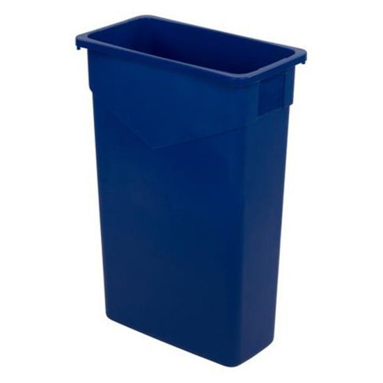 Picture of Carlisle TrimLine Waste Container, 23 Gallons, Blue