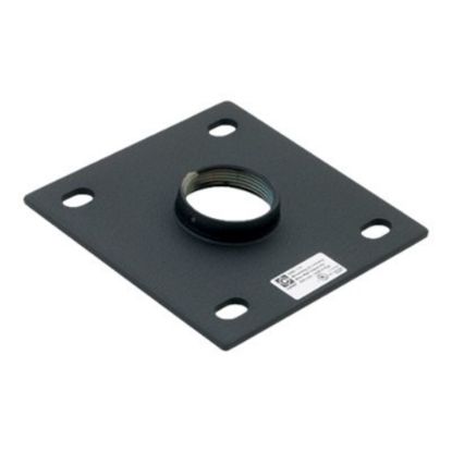 Picture of Chief 6in Ceiling Plate - Black - Mounting component (ceiling plate) - for projector - black