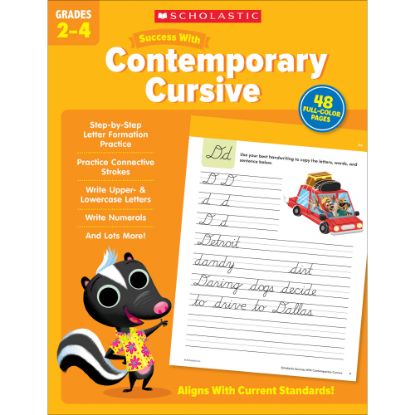 Picture of Scholastic Success With Contemporary Cursive, Grades 2 -4